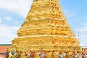 Bangkok: Jernbane, flytende marked og Chao Phraya-cruise