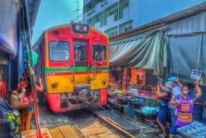 Bangkok: Train Market & Floating Market with Boat Ride