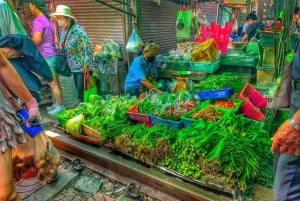 Bangkok: Train Market & Floating Market with Boat Ride