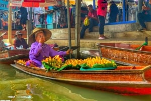 Bangkok: Train Market & Floating Market with Boat Ride