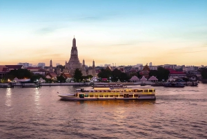 Bangkok: Jernbane, flytende marked og Chao Phraya-cruise