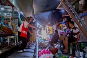 Bangkok: Privat tur til jernbanemarkedet og det flytende markedet