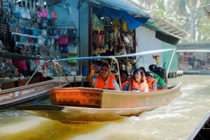 Bangkok: Railway Market und Floating Market Private Tour