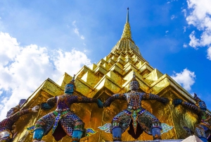 Bangkok: Jernbane, flytende marked og Chao Phraya-cruise