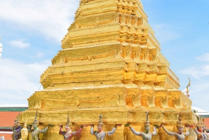 Bangkok: Jernbane, flytende marked og Chao Phraya-cruise