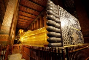 Bangkok: Buda Reclinado (Wat Pho) Tour guiado por áudio