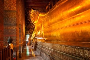 Bangkok: Liggende Buddha (Wat Pho) Selvguidet audiotur med guide