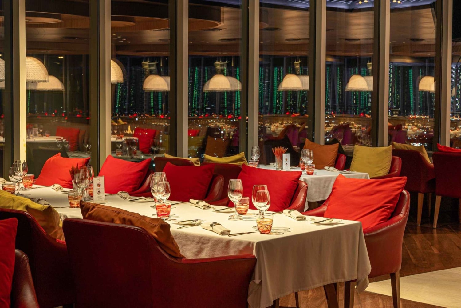 Bangkok: Restaurante Red Sky 55ª planta