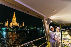 Bangkokissa: Bangkok: Illallisristeily Chao Phraya Princess -joella