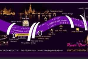 Bangkok: Cruzeiro com jantar no River Star Princess Chao Phraya