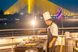 Bangkok : Dîner buffet croisière sur la rivière Chao Phraya