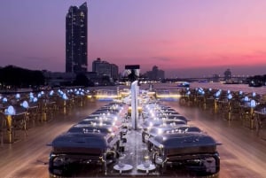 Bangkok: Royal Galaxy Chao Phraya River middagskryssning