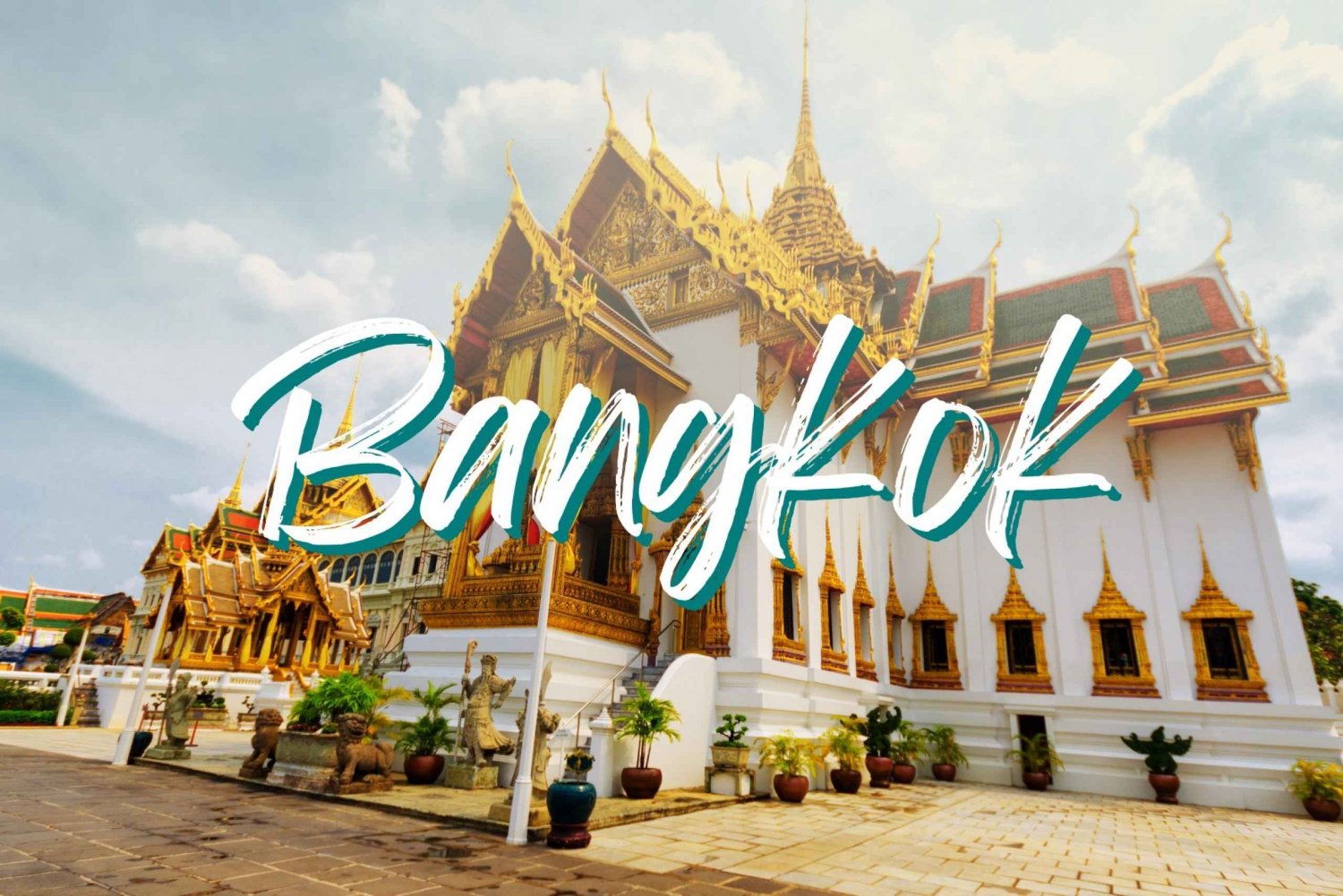 Kungliga slottet i Bangkok och Smaragdbuddhan