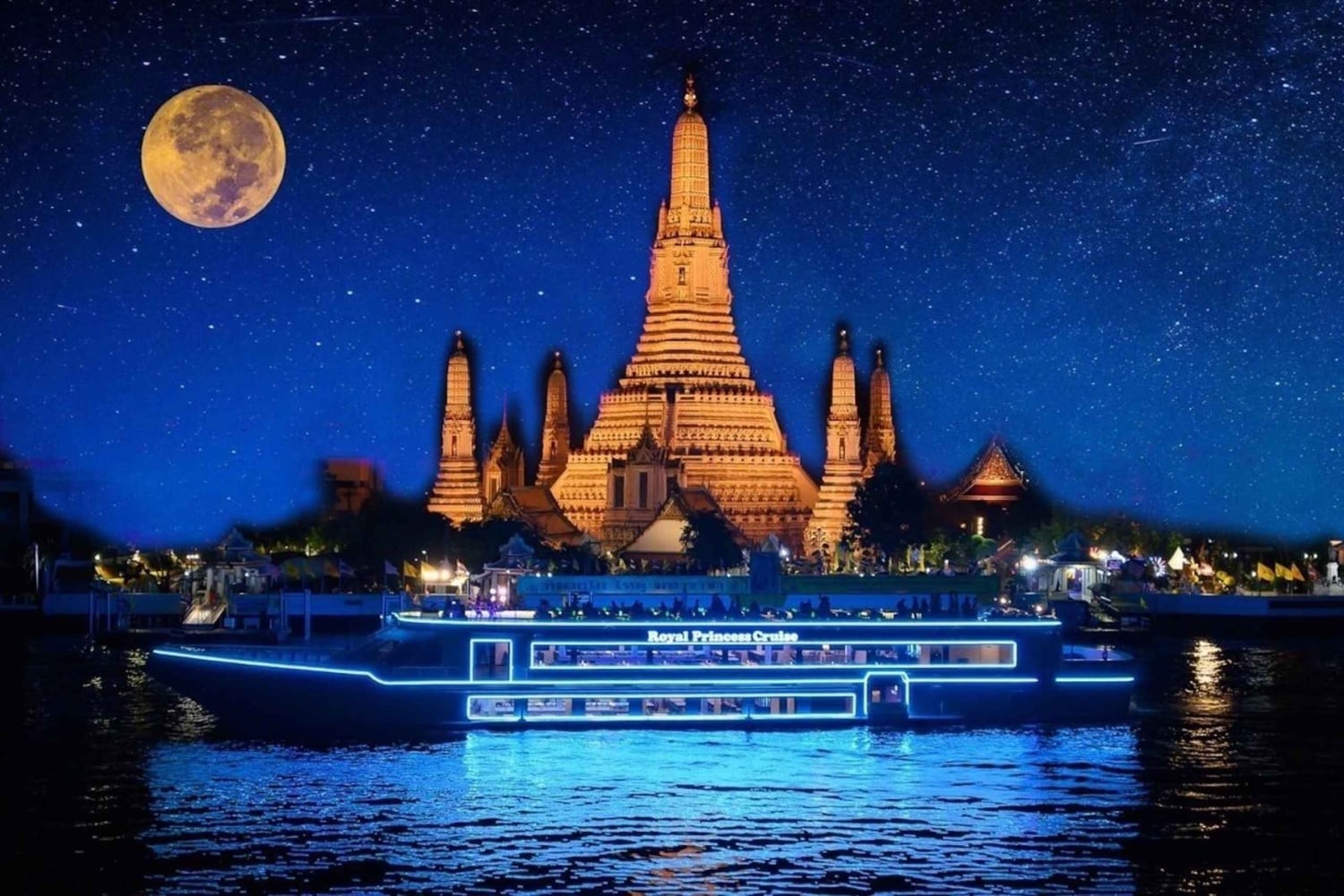 Bangkok: Royal Princess Chao Phraya Dinner Cruise