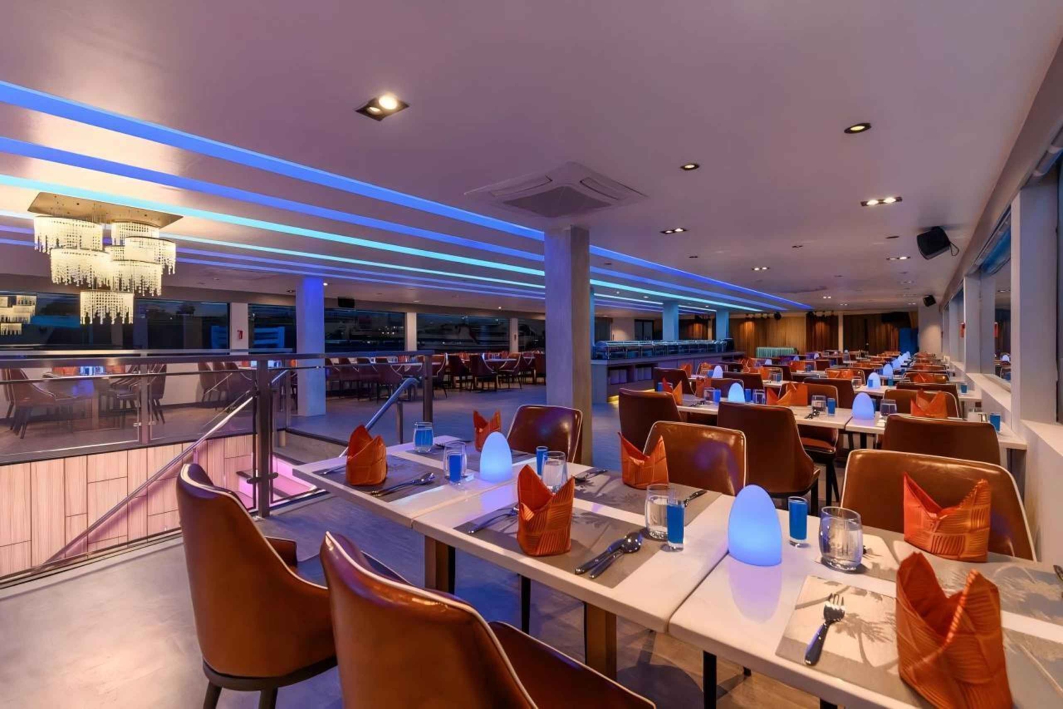 Bangkok: Royal Princess Cruise met buffetdiner en show