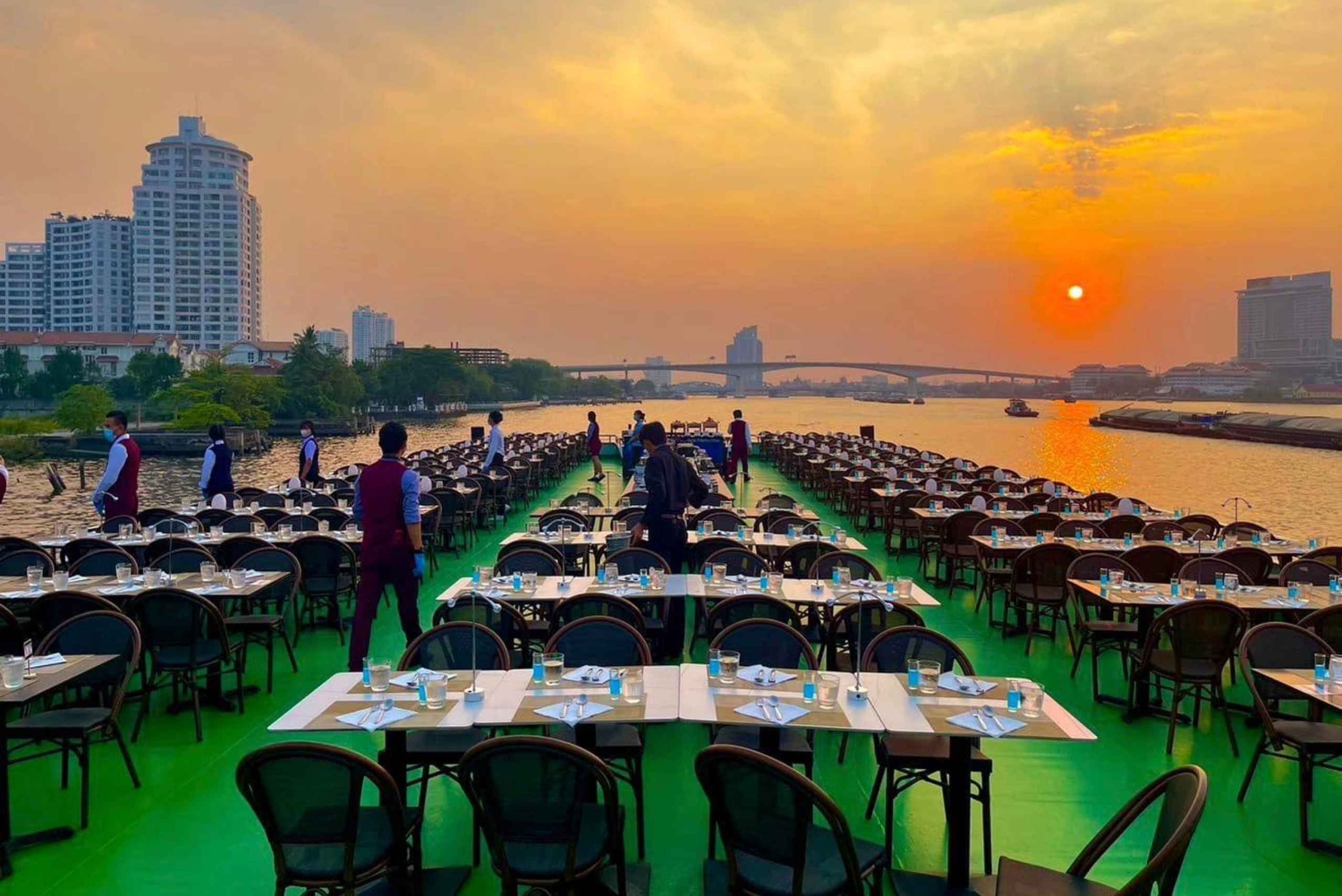 Bangkok: Crucero Royal Princess con traslado opcional al hotel