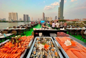 Bangkok: Crucero Royal Princess con traslado opcional al hotel