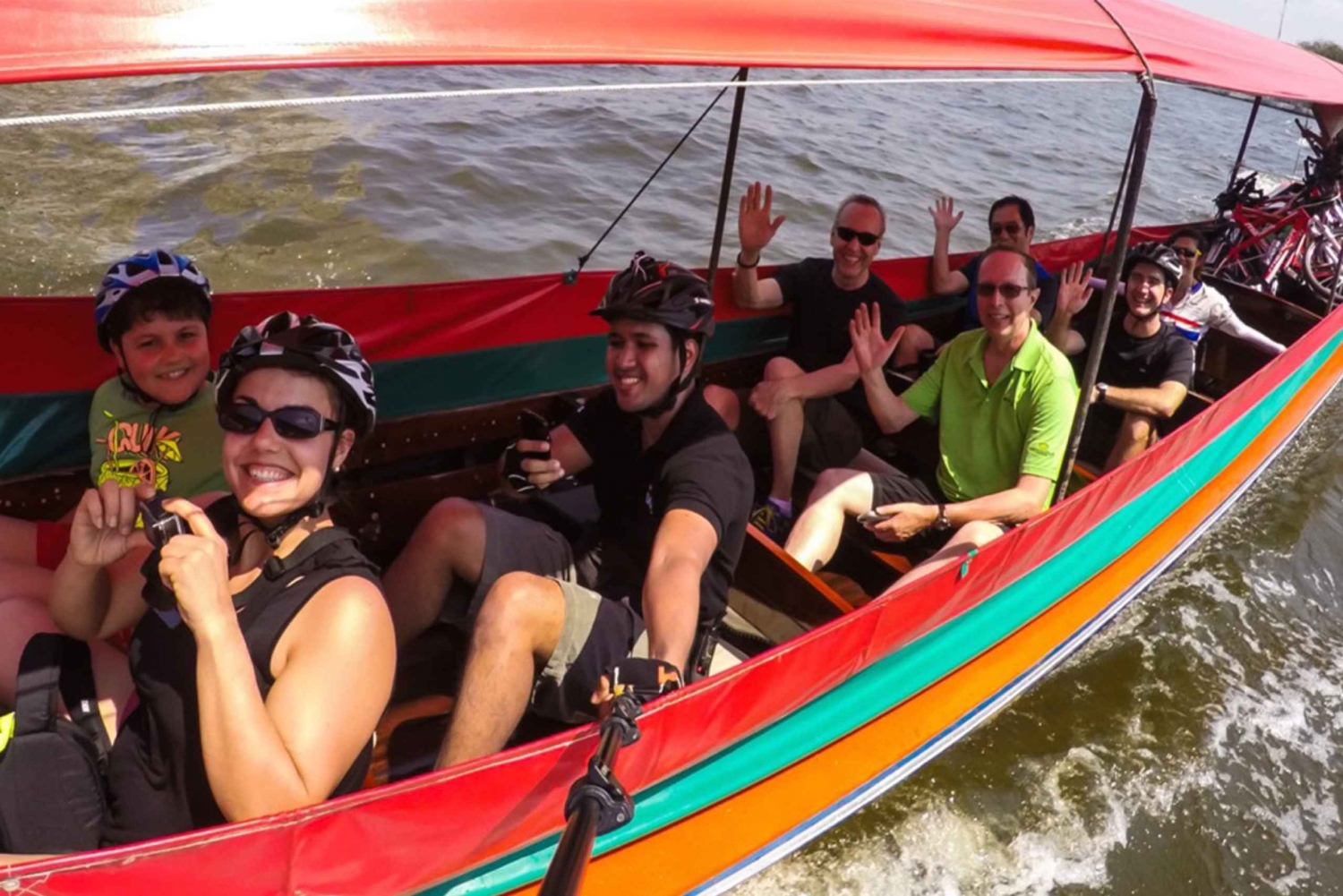 Bangkok’s Past with Local Taste Tour by Bike & Boat