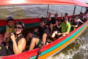 Bangkok's verleden met lokale smaken Tour per fiets & boot