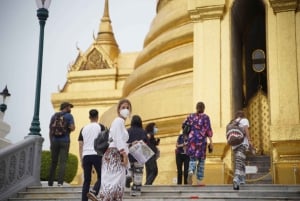 Safari i Bangkok: Palats- och tempeltur med lunch