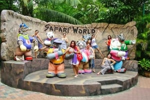 Bangkok: Safari Park & Marine Park Ticket with Buffet Lunch