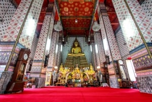 Bangkok : Visite guidée audioguide des 4 principaux temples de Bangkok