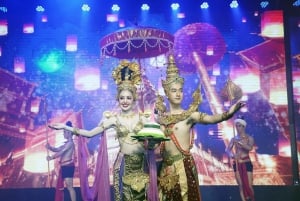 Bangkokissa: Siam Fantasy Show yksityisen kuljetuksen kanssa