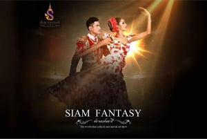 Bangkokissa: Siam Fantasy Show yksityisen kuljetuksen kanssa