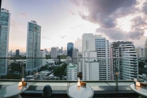 Bangkok: Sky on 20 Rooftop Bar With Free Flow Drinks