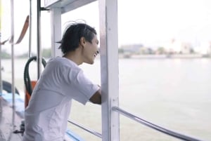 Bangkok: Tour en barco lento por el río hacia/desde Ayutthaya