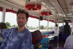 Bangkok: Tour en barco lento por el río hacia/desde Ayutthaya