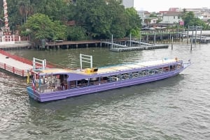 Bangkok: Tour en barco lento por el río hacia/desde Ayutthaya