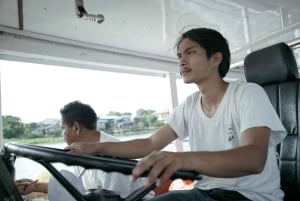 Bangkok: Tour en barco lento por el río hacia/desde Ayutthaya