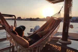 Bangkok: Tour en barco lento por el río hacia/desde Ayutthaya