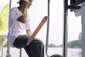 Bangkok: Tour en barco lento por el río hacia/desde Ayutthaya