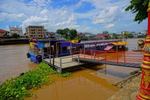 Bangkok: Tour en barco lento por el río hacia/desde Ayutthaya