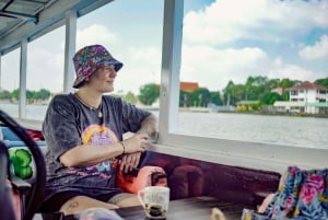 Bangkok: Tour en barco lento por el río hacia/desde Ayutthaya