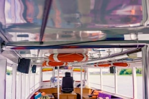 Bangkok: Tour en barco lento por el río hacia/desde Ayutthaya