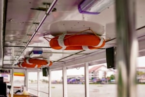 Bangkok: Tour en barco lento por el río hacia/desde Ayutthaya