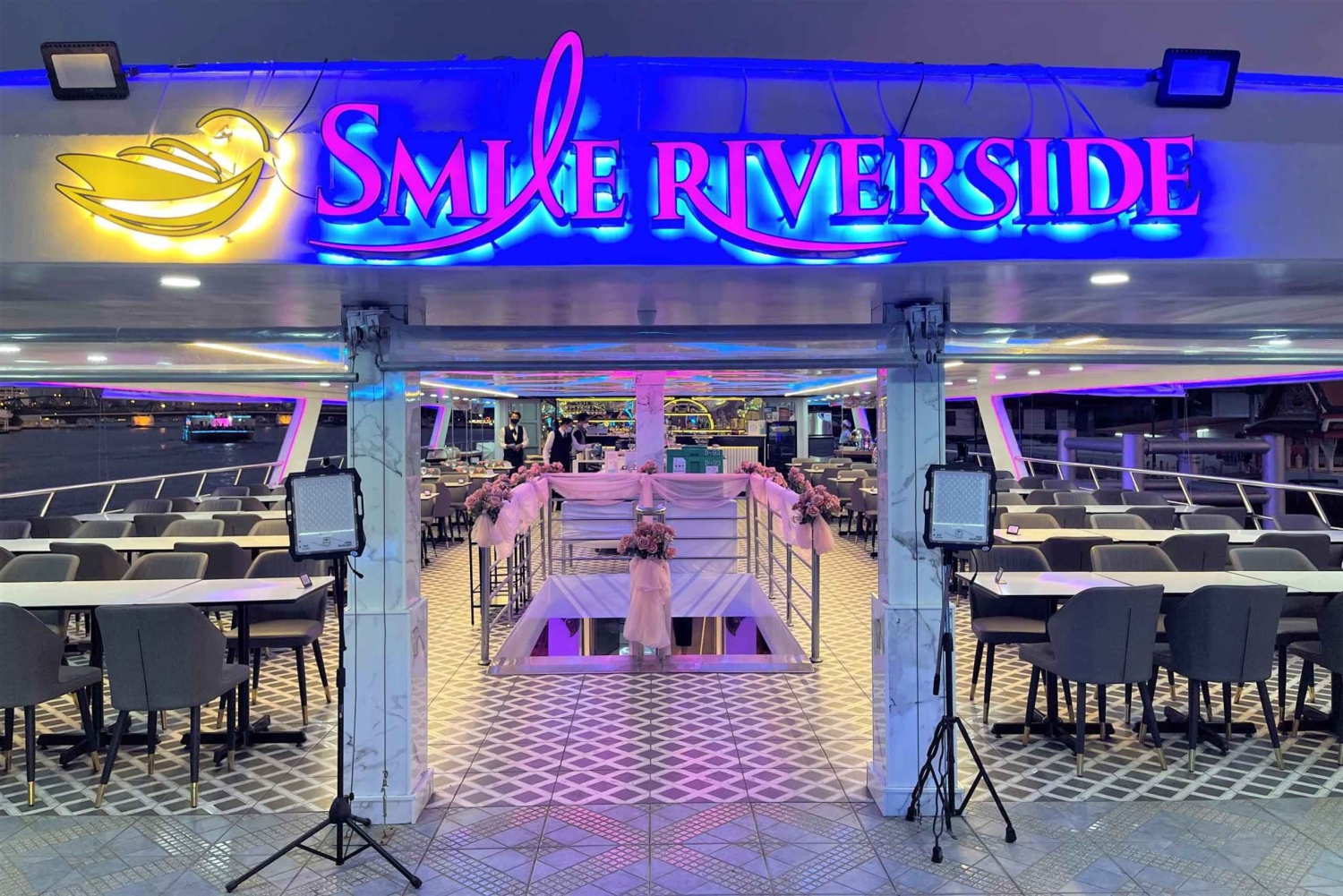 Bangkok : Dîner-croisière Smile Riverside