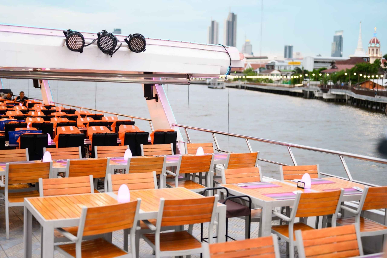 Bangkok : Dîner-croisière Smile Riverside