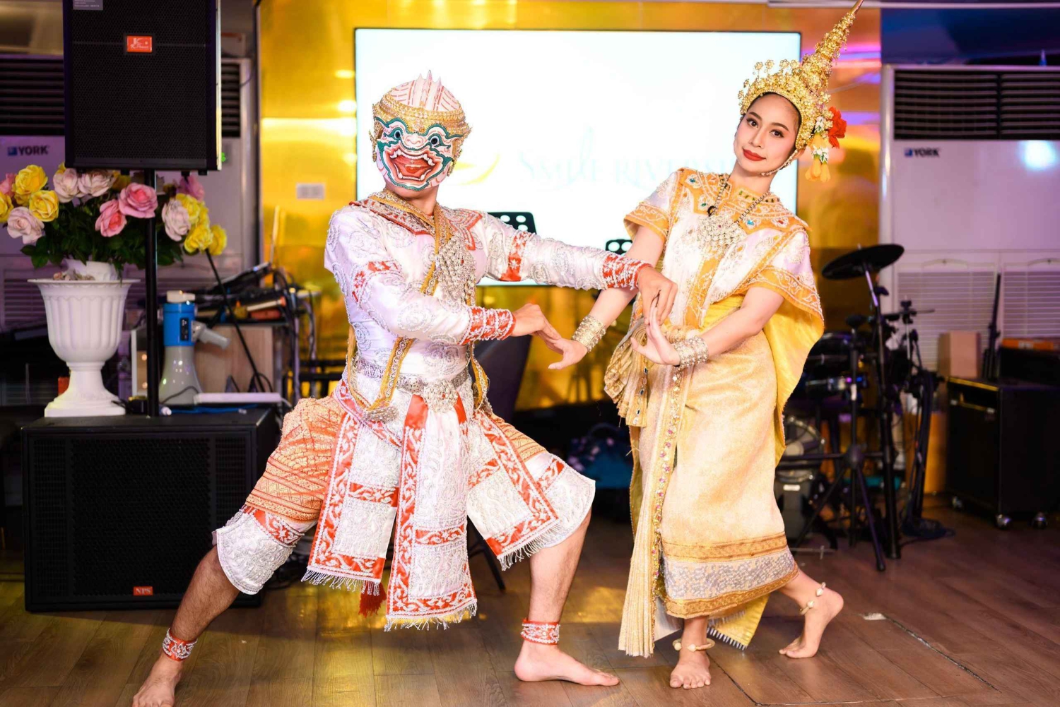 Bangkok : Dîner-croisière Smile Riverside