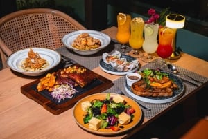 Bangkok, Bangkok: SOL och LUNA BKK Rooftop F&B-paket