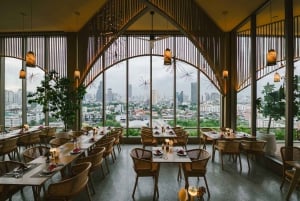 Bangkok, Bangkok: SOL och LUNA BKK Rooftop F&B-paket