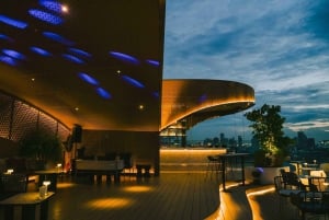 Bangkok, Bangkok: SOL och LUNA BKK Rooftop F&B-paket