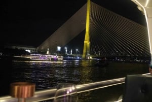 Bangkok Sunset Temples & Twilight River Dinner Journey