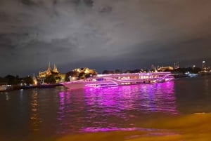 Bangkok Sunset Temples & Twilight River Dinner Journey