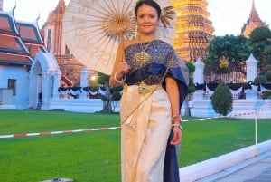 Bangkok Sunset Temples & Twilight River Dinner Journey