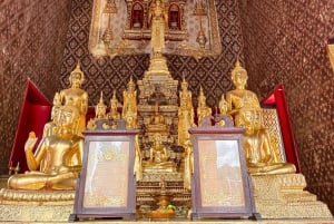 Bangkok Sunset Temples & Twilight River Dinner Journey