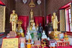 Bangkok Sunset Temples & Twilight River Dinner Journey